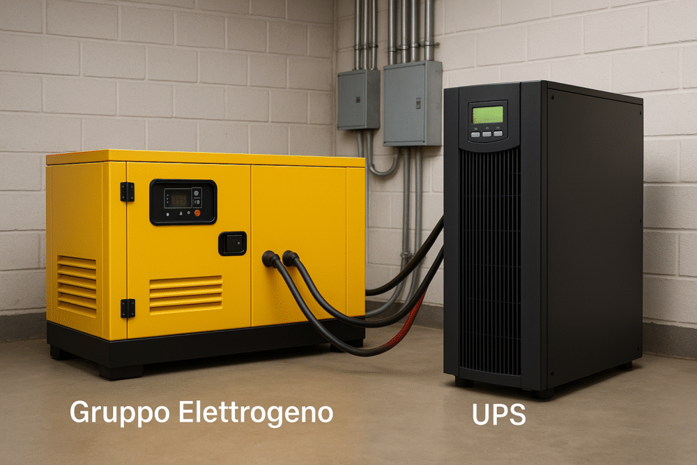 gruppo elettrogeno ups