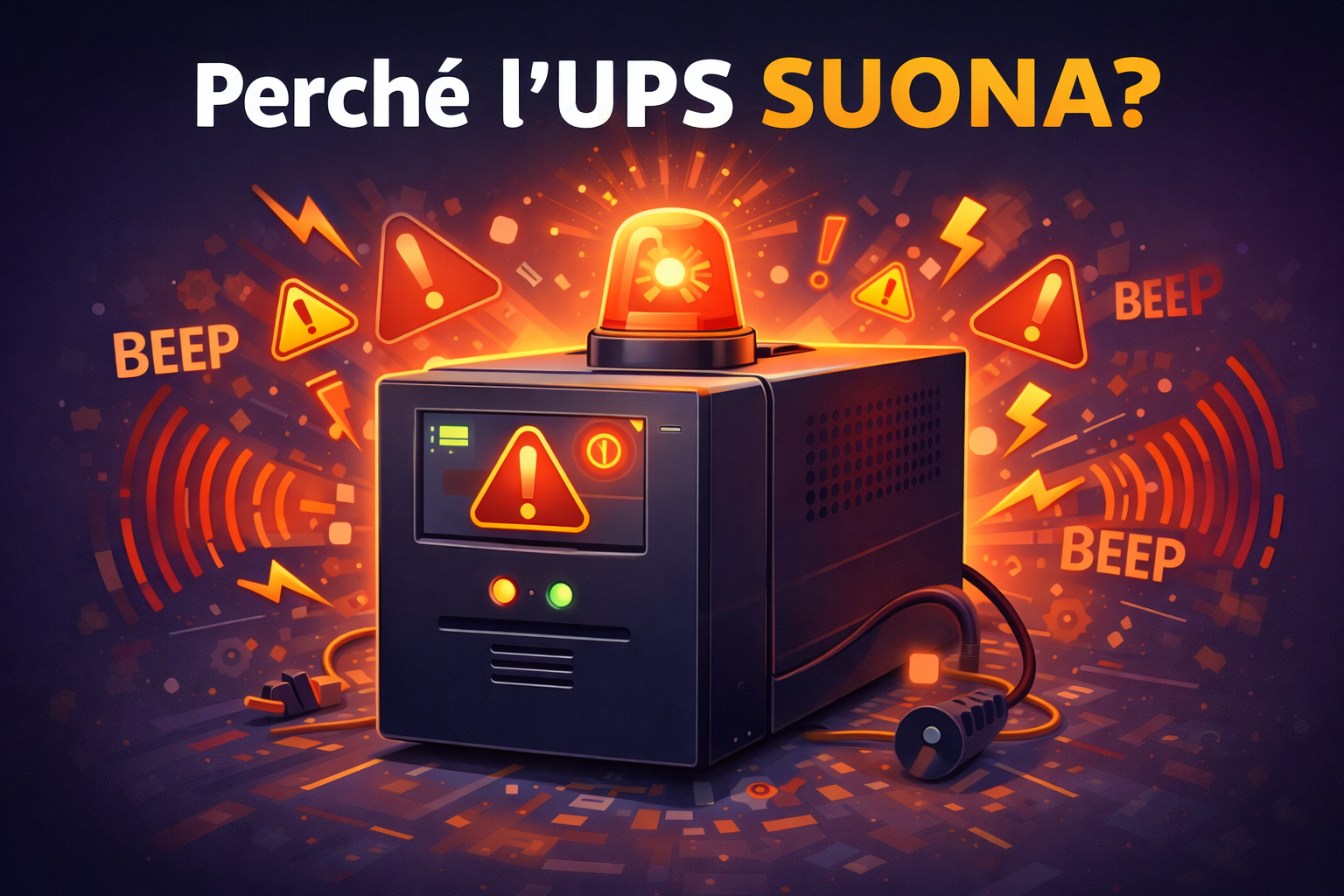 Perchè l'ups suona