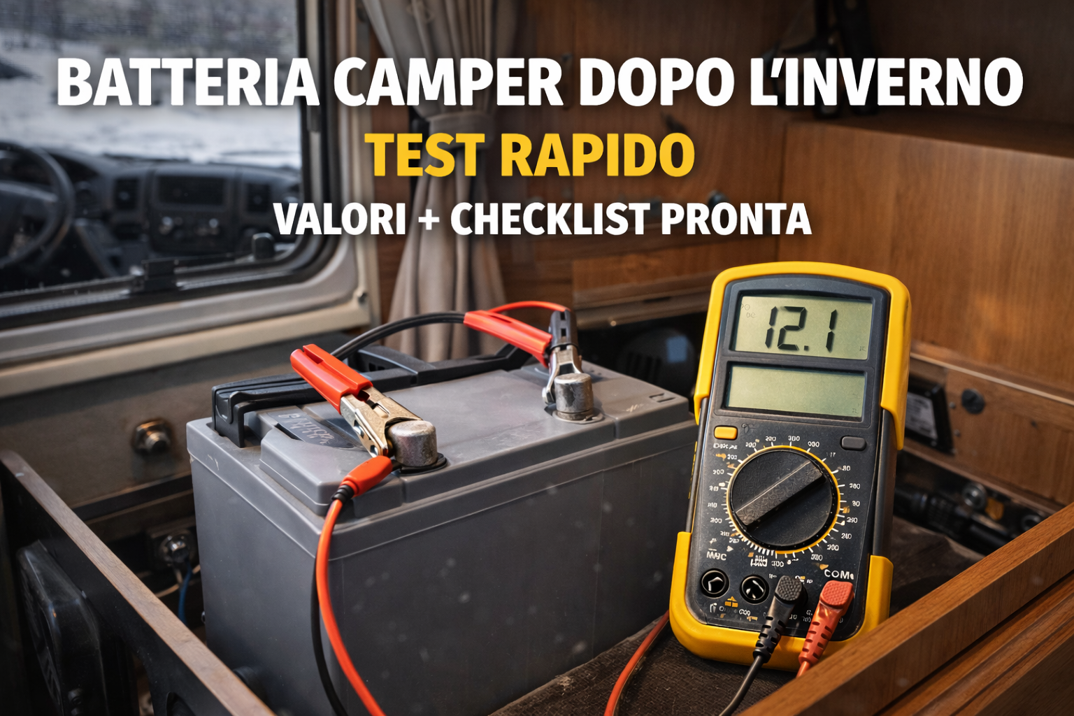 batteria camper