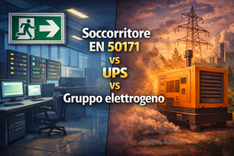 gruppo elettrogeno ups soccorritori