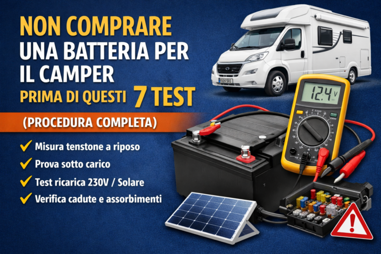 batteria camper